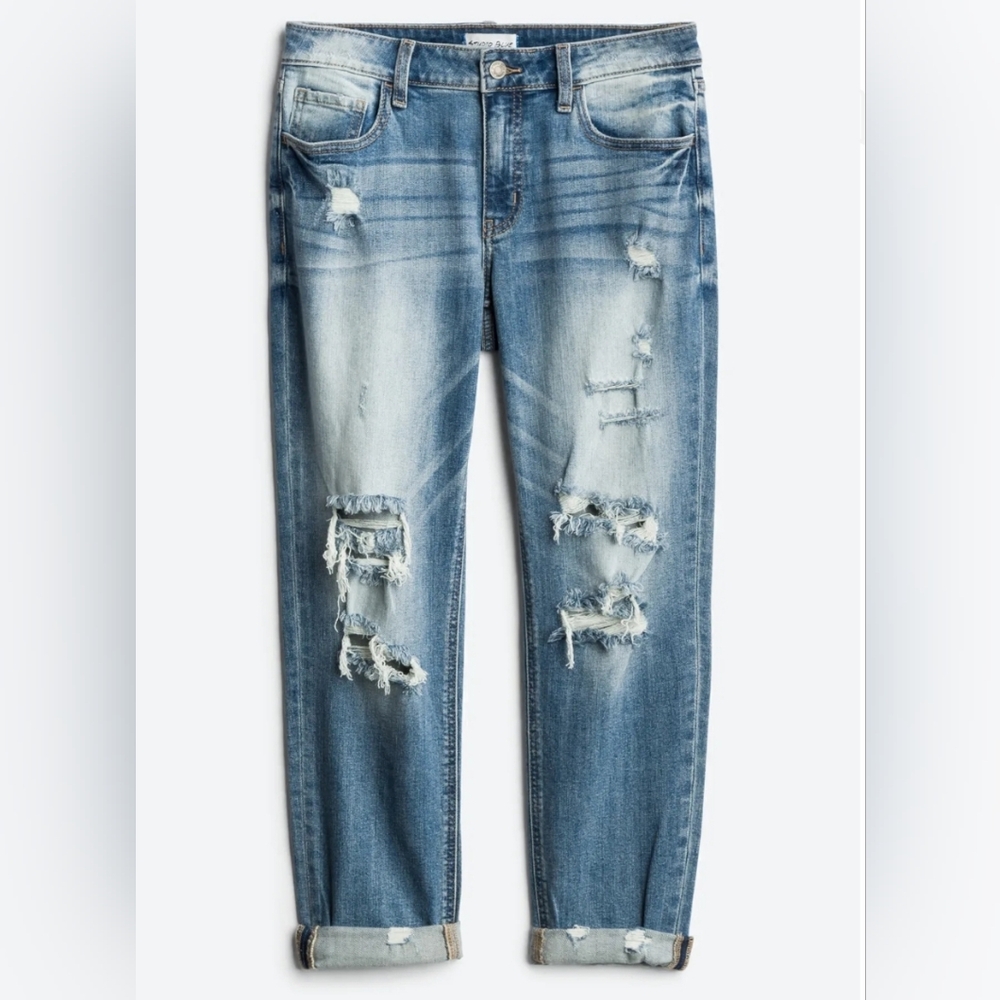 Studio Blue Promise Distressed SkinnyJean size 14/32, great condition!